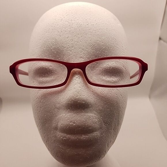 Valentino VA5531 52-16 140 Eyeglasses Frame Red Pink EYQ Rhinestone Acetate